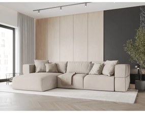 Colțar bej (cu colț pe partea stângă ) Esther – Milo Casa