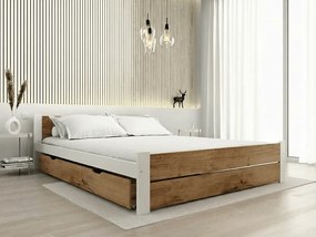 Cutie de depozitare sub pat 150 cm, stejar artisan