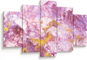 Tablou - Abstract roz (150x105 cm)