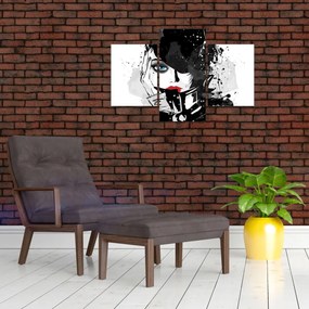 Tablou - Femeia misterioasă (90x60 cm)