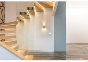 Aplică LED Globo 15553W1W ALINA LED/8W/230V maro