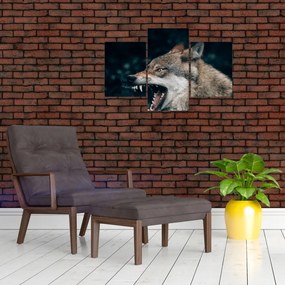 Tablou cu lup (90x60 cm)