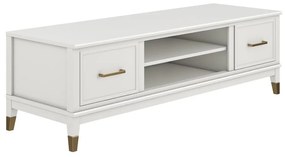 Masă TV CosmoLiving by Cosmopolitan Westerleigh, alb