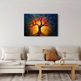 Tablou - Arborele vieții în mozaic (90x60 cm)
