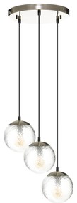Lustra cu sfere din sticla, 15 cm