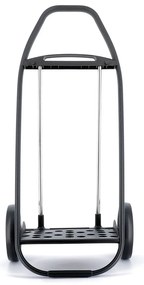 Sacoșă de cumpărături cu roți 53 l Com Tweed Polar Black Tube – Rolser