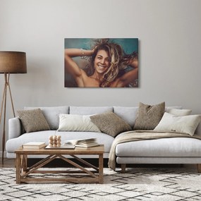 Tablou - Portretul unei femei tinere (90x60 cm)