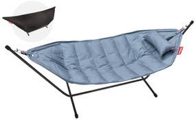 Hamac Headdemock superb, incl. perne și structuri negre, mai multe variante - Fatboy Culoare: albastru furtună
