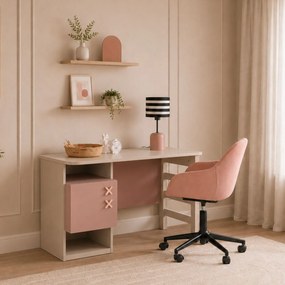 Birou pentru copii cu sertar , Spatiu de lucru modern, colectia Nordic