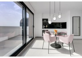 Lustră pe cablu CORDEL 1xG9/28W/230V crom lucios