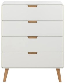 Comodă albă 80x100x40 cm Lowell – Actona