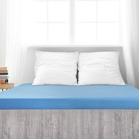 Cearșaf de pat 4Home Mako jersey albastru, 180 x 200 cm