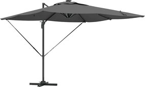 vidaXL Umbrelă de soare Antracit 286 x 284 x 270 cm