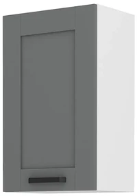 Dulap superior de bucătărie Lucid 45 G 72 1F (dustgrey + alb). 1045544