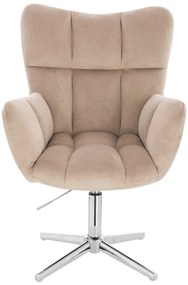 HR650CROSS Scaun Latte Catifea