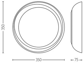 Plafonieră LED dimabilă Philips FLETA LED/10W/230V 4000K alb