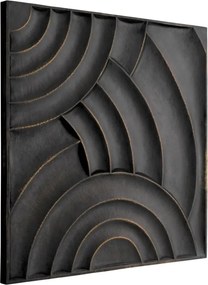 Decoratiune perete design LUX Azurea 100x100cm