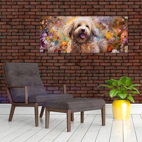 Tablou - Happy Dog II. (120x50 cm)