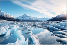 Tablou - Formațiuni glaciare (90x60 cm)