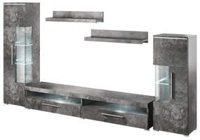 Mobilier living Indiko Typ 09 (schiefer) (cu iluminat). 1108211
