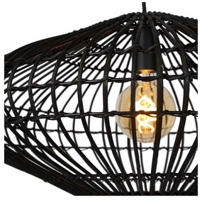 Lustră pe cablu MAGALI 1xE27/40W/230V neagă Lucide 03435/56/30