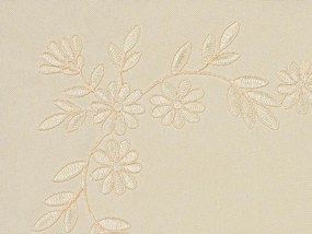 Husa de perna decorativa SCENTED BLOOM 40x40 cm, crem