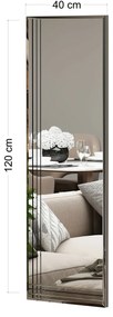Oglinda Trio Transparent 40 x 120 cm