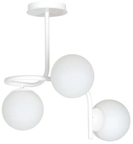 Lustra Plafon Kalf 3 White 1031/3 Emibig Lighting, Modern, E14, Polonia