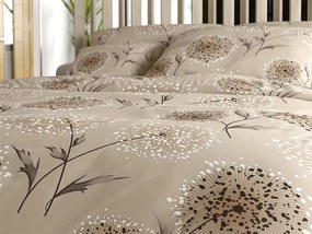 Lenjerie de pat din bumbac PAMPELINO bej Dimensiune lenjerie de pat: 2 buc 70 x 90 cm | 200 x 220 cm