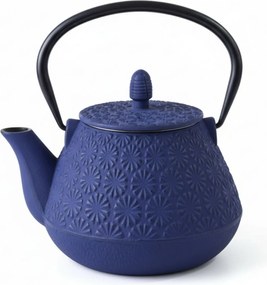 Ceainic din fontă cu infuzor TAKI, 1000 ml, bleumarin