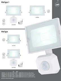 Aplica LED pentru iluminat exterior design modern IP65 Helga alb 11cm