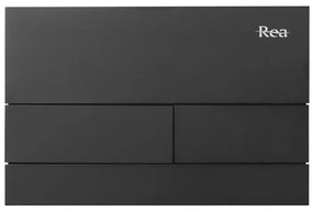 Clapeta pentru rezervor incastrat K011A-Q Rea T negru mat