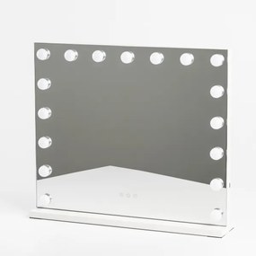 Brilagi - Oglindă de machiaj LED reglabilă HOLLYWOOD LED/15W/230V 60x50 cm albă