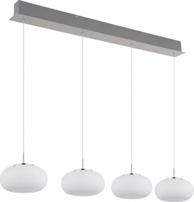 Lustra suspendata cu 4 pendule LED QUINTARA