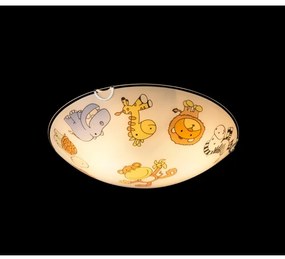 Globo 40607 - Plafonieră copii KIDDY 2xE27ILLU/60W/230V