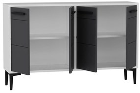 Comodă Daduko (alb + antracit) . 1095302