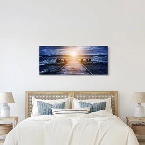Tablou cu mol însorit (120x50 cm)