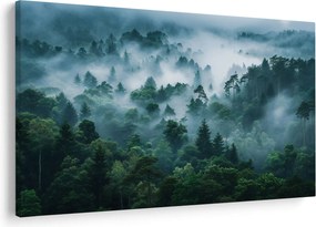 Tablou - Pădure în Ceață (90x60 cm)
