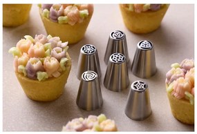 Ustensile pentru decorat număr de atașamente 7 buc. Flower – Blomsterbergs