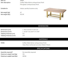 Masuta de Cafea Design LUX Adrian