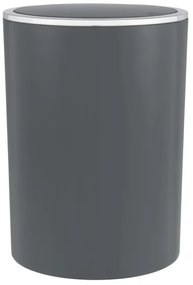 WENKO 25146100 - Coș INCA, 18,5 x 25,5 cm, antracit/crom lucios