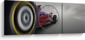 Tablou - Formula (cu ceas) (90x30 cm)