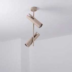 Brilagi - Pendul pe tijă BRANCH 2xGU10/30W/230V bej