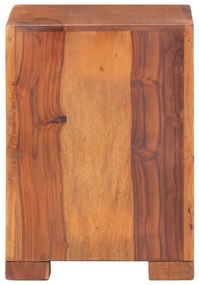 Masa laterala, 37x29x40 cm, lemn masiv de sheesham