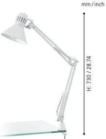 Lampă de masă Eglo 90872 FIRMO 1xE27/40W/230V