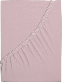 Cearșaf de pat 4Home jersey Ideal roz deschis, 70 x 140 cm