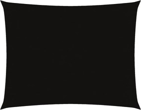 vidaXL Pânză parasolar, negru, 3x6 m, țesătură oxford, dreptunghiular