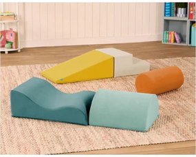 Blocuri din spumă pentru copii B-Toys MAXI WONDERSHAPES 5 buc.