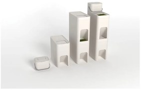 Recipient pentru deșeuri compostabile Joseph Joseph IntelligentWaste, 4 l, alb