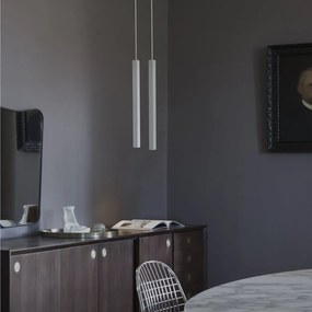 Pendul modern minimalist LOOK SP1 SQUARE D40 H400 OTTONE